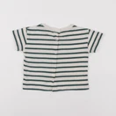 Vertbaudet - tee-shirt beige, vert - 9 mois