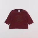 Petit Bateau - tee-shirt bleu, rouge - 3 mois