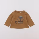Tape à l'oeil - tee-shirt marron - 1 mois