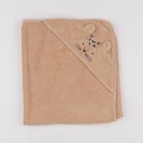 Liewood - cape de bain marron - 0/24 mois