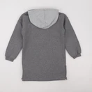 IKKS - robe gris - 8 ans