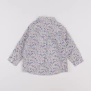 Petit Bateau - chemise multicolore - 24 mois