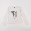 IKKS - tee-shirt beige - 10 ans