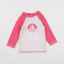 Petit Bateau - tee-shirt de bain rose - 18 mois