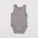 H&M - body gris - 3 mois
