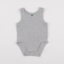 H&M - body gris - 3 mois