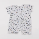 Vertbaudet - pyjama coton bleu, blanc - 9 mois