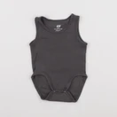 H&M - body gris - 3 mois