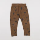 Zara - legging marron - 3/4 ans