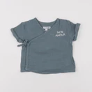 Vertbaudet - chemise vert - 12 mois