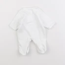 Vertbaudet - pyjama velours blanc - 0 mois