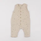 Vertbaudet - combinaison beige - 9 mois