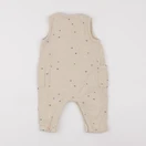Vertbaudet - combinaison beige - 9 mois