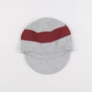 Vertbaudet - bonnet gris, rouge - 24/36 mois
