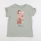 Vertbaudet - tee-shirt vert - 12 ans