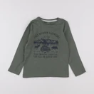 Vertbaudet - tee-shirt vert - 6 ans