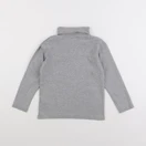 Vertbaudet - sous-pull gris - 8 ans