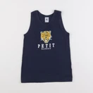 Petit Bateau - débardeur bleu - 8 ans
