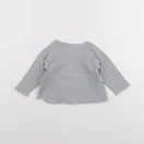 Vertbaudet - tee-shirt blanc, bleu - 12 mois