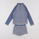 Vertbaudet - ensemble de bain bleu - 6 ans