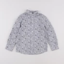 Vertbaudet - chemise blanc, bleu - 6 ans