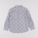 Vertbaudet - chemise blanc, bleu - 6 ans