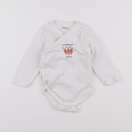 Vertbaudet - body blanc - 12 mois