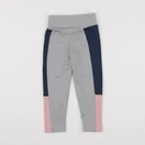 Vertbaudet - legging bleu, gris - 3 ans