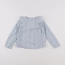 Vertbaudet - blouse bleu - 4 ans