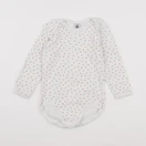 Petit Bateau - body blanc - 36 mois