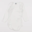 Petit Bateau - body blanc - 36 mois