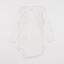 Petit Bateau - body blanc - 36 mois