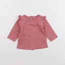 Vertbaudet - tee-shirt rose - 3 mois
