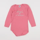 Petit Bateau - body rose - 36 mois
