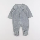 Vertbaudet - pyjama velours vert - 6 mois