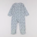 Vertbaudet - pyjama velours bleu - 2 ans
