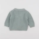Vertbaudet - gilet coton vert - 9 mois
