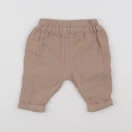 Vertbaudet - pantalon beige - 9 mois