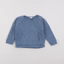 Vertbaudet - sweat bleu - 2 ans