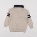 Vertbaudet - pull beige - 2 ans