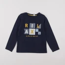 Okaidi - tee-shirt bleu - 6 ans