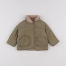 Zara - veste vert - 6/9 mois