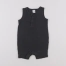 H&M - combinaison gris - 6/9 mois