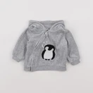 H&M - sweat gris - 1 mois