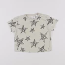 Zara - tee-shirt beige - 3/6 mois