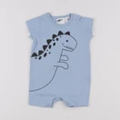 H&M - pyjama coton bleu - 3 mois