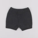 Zara - short gris - 3/6 mois