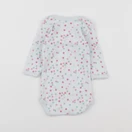 Petit Bateau - body rose, bleu - 3 mois
