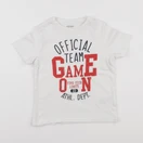 Vertbaudet - tee-shirt blanc - 6 ans