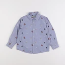 Vertbaudet - chemise bleu - 4 ans